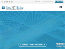 Tablet Screenshot of directnethosting.com